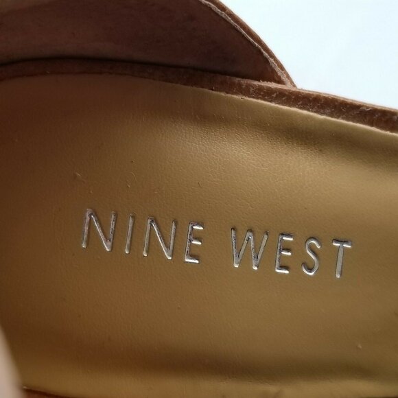 Nine West Womens Multicolor Ankle Strap Wedge Platform Heel Sandals Size 9.5 M - Picture 6 of 8